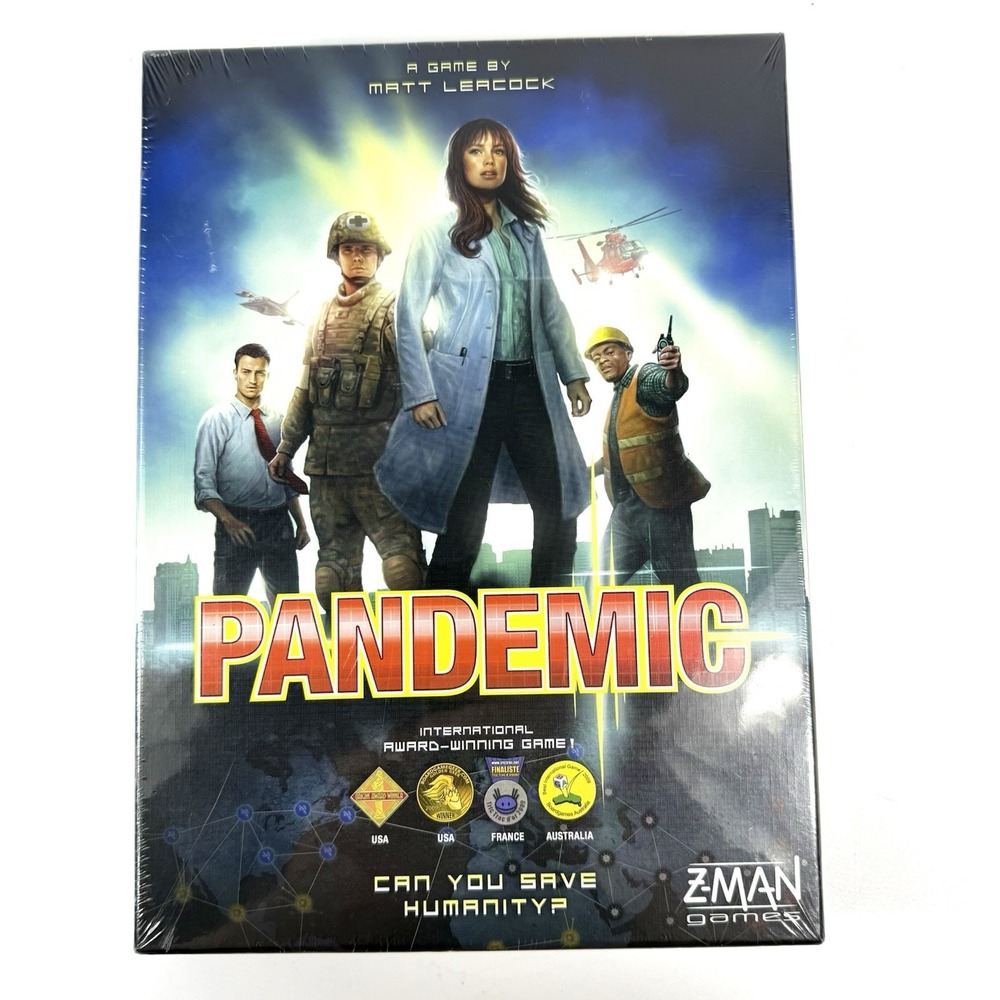 New Sealed Pandemic Board Game Save Humanity from Plague, Apocalypse‎ Disease